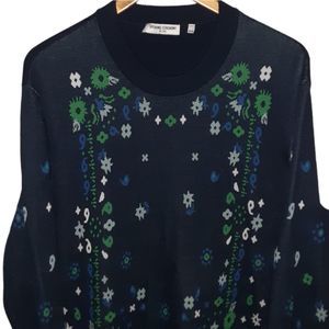 Opening Ceremony "Viscose Jaquard Bandana Flower knit" crewneck sweater